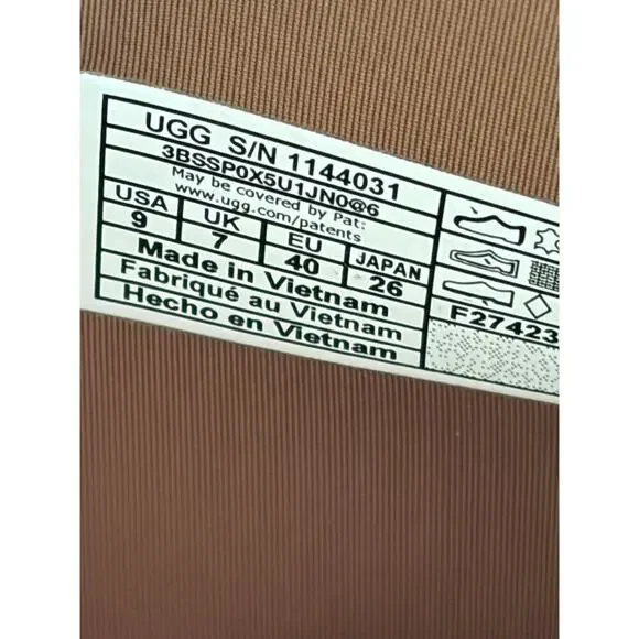 NWOT UGG Women's Classic Diper Platform Boots in Chestnut Suede Sz 40EU - Picture 10 of 11